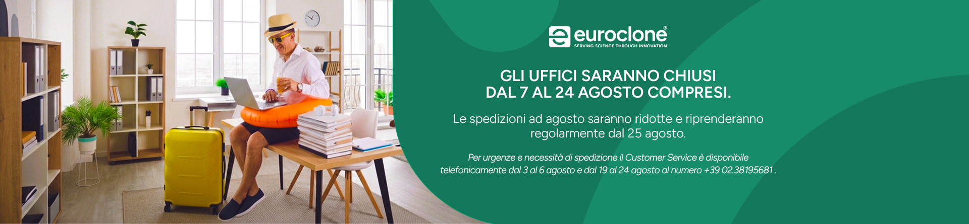 Chiusura straordinaria 14 e 15 maggio